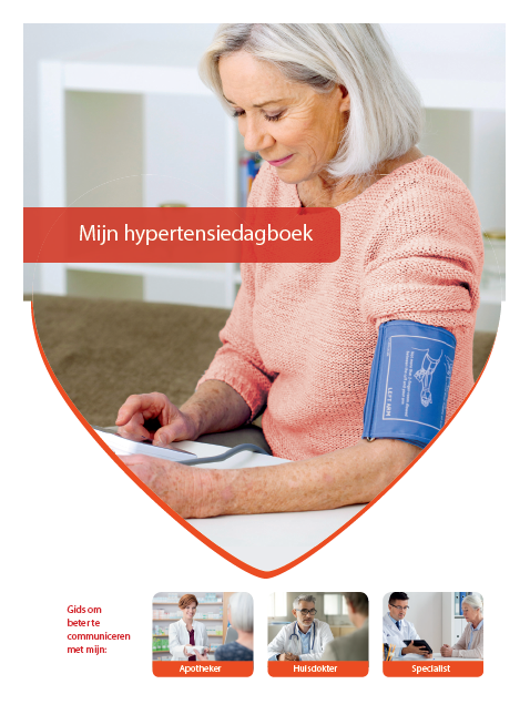 Voorbeeld van het hypertensiedagboek
